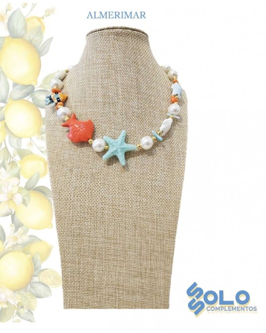 Collar corto estrella y pez Ssolo
