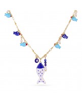 Collar corto pez esmaltado Anartxy