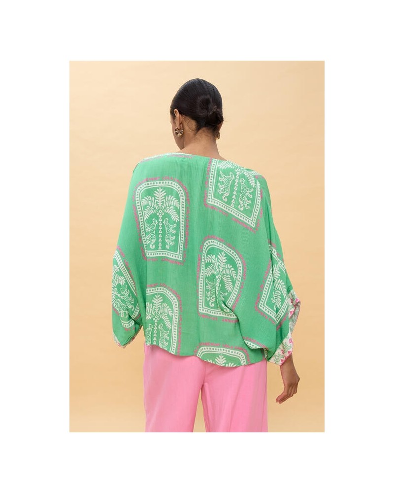 Camisa oversize estampado tipo thai Lola Casademunt