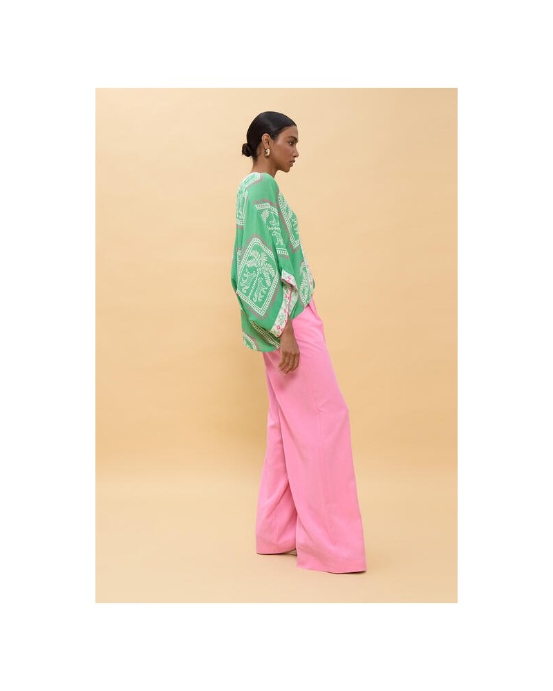 Camisa oversize estampado tipo thai Lola Casademunt