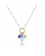 Collar corto pez esmaltado Anartxy