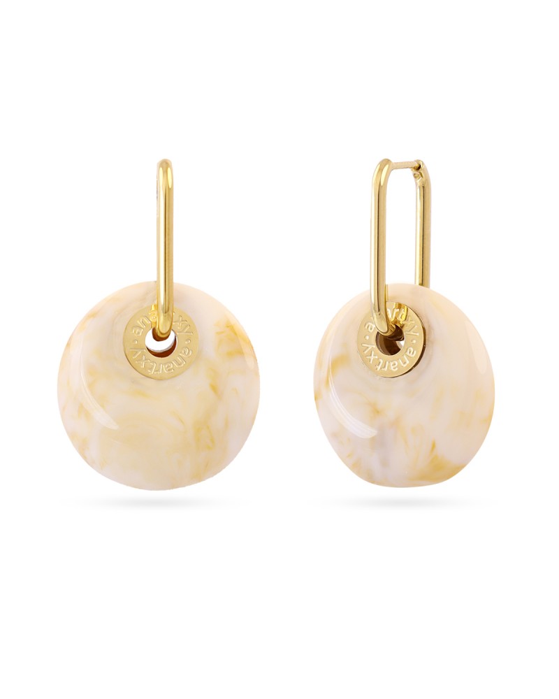 Pendientes aro resina Anartxy