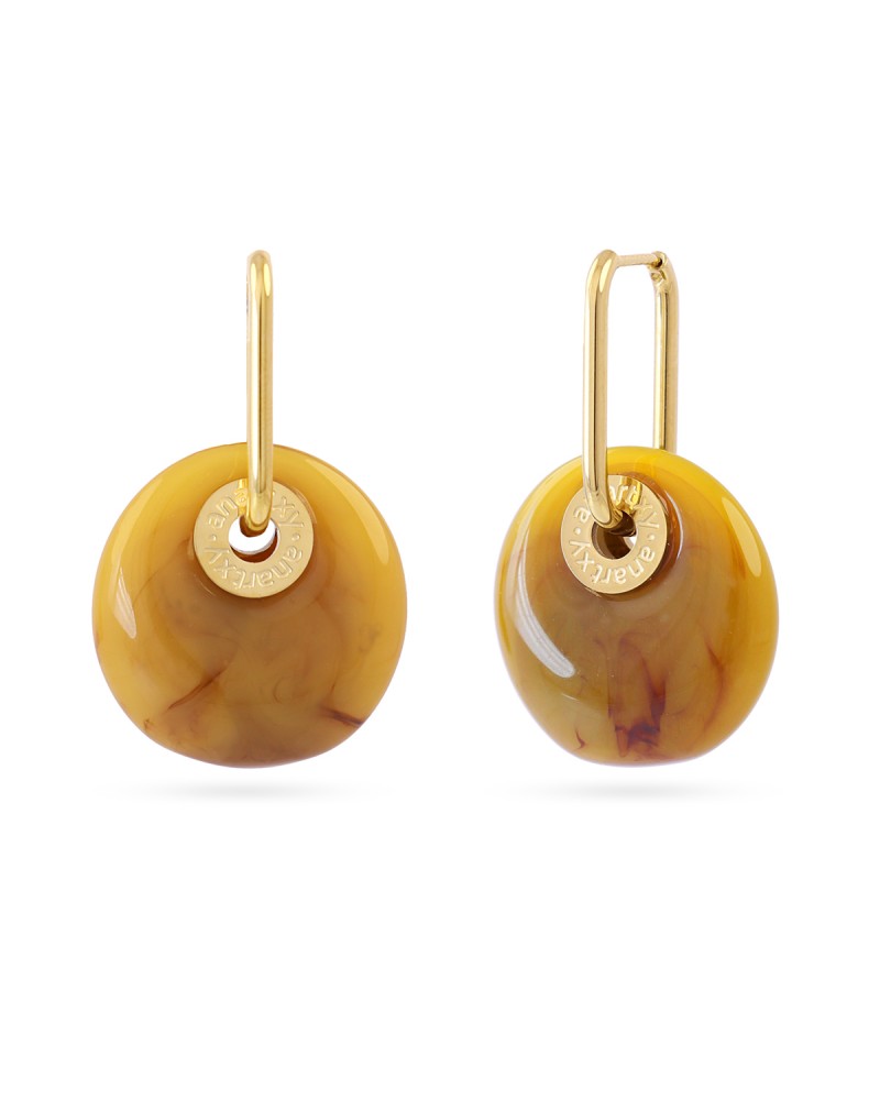 Pendientes aro resina Anartxy