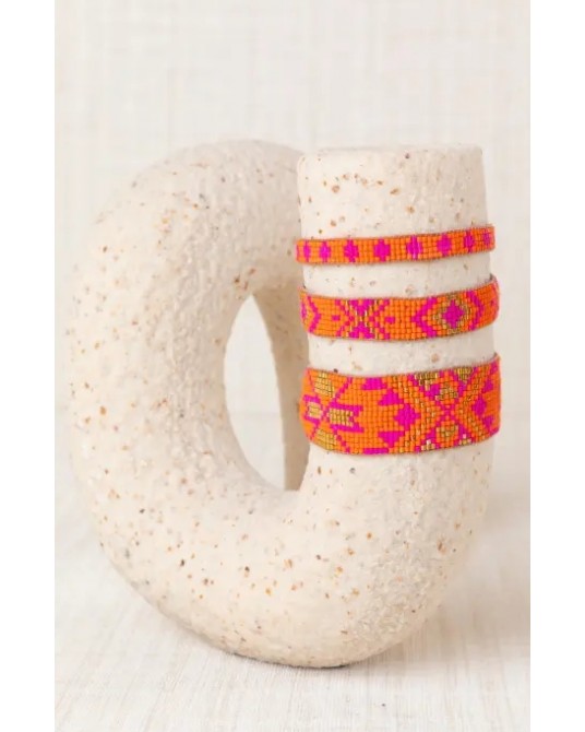 Pulsera Trío Resinas Japonesas