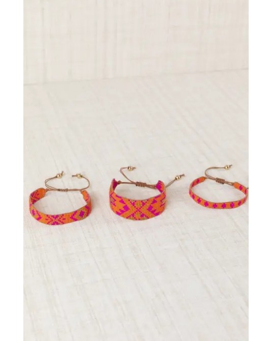 Pulsera Trío Resinas Japonesas