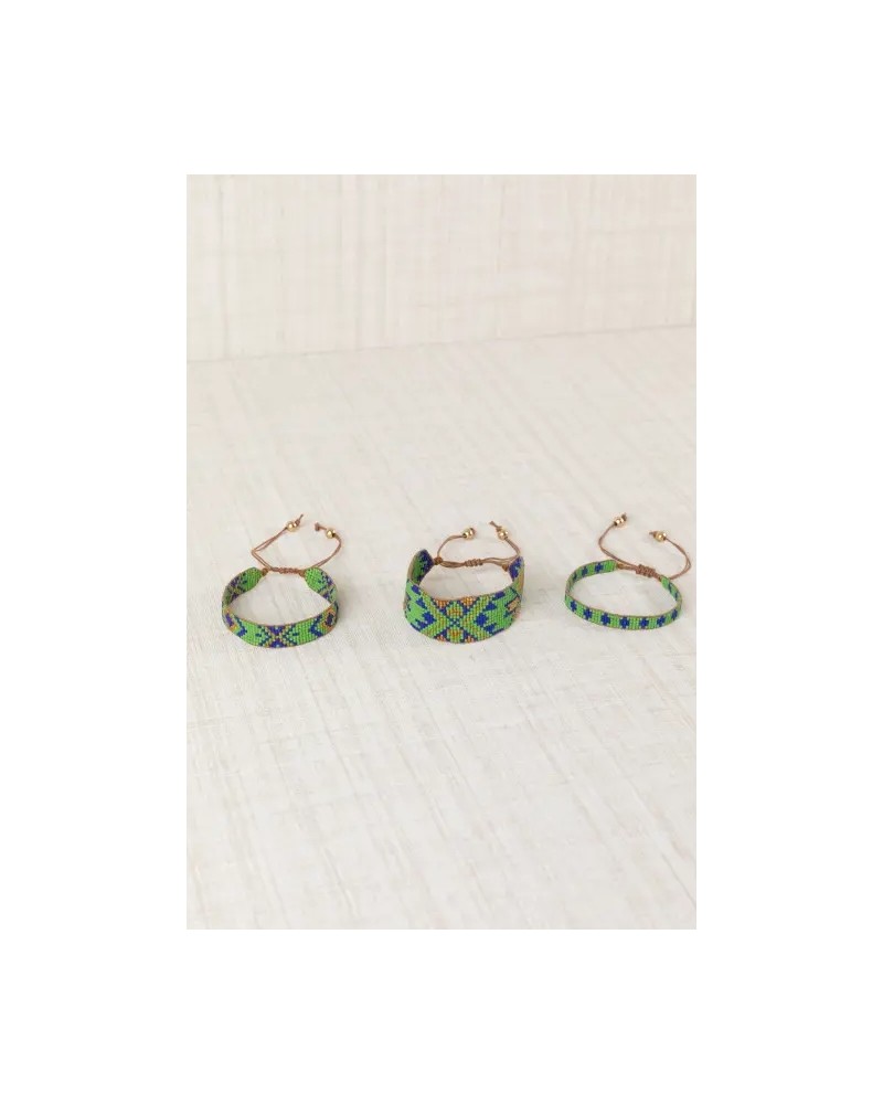 Pulsera Trío Resinas Japonesas