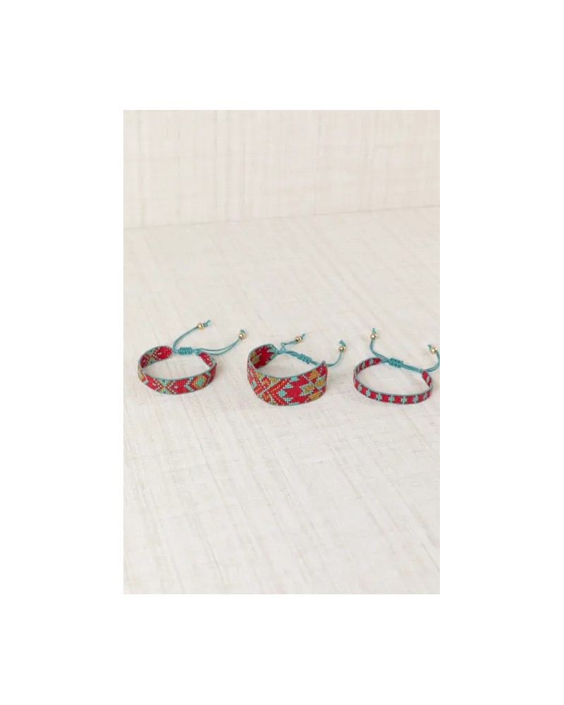 Pulsera Trío Resinas Japonesas