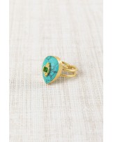 Anillo Gota Pulida Latido