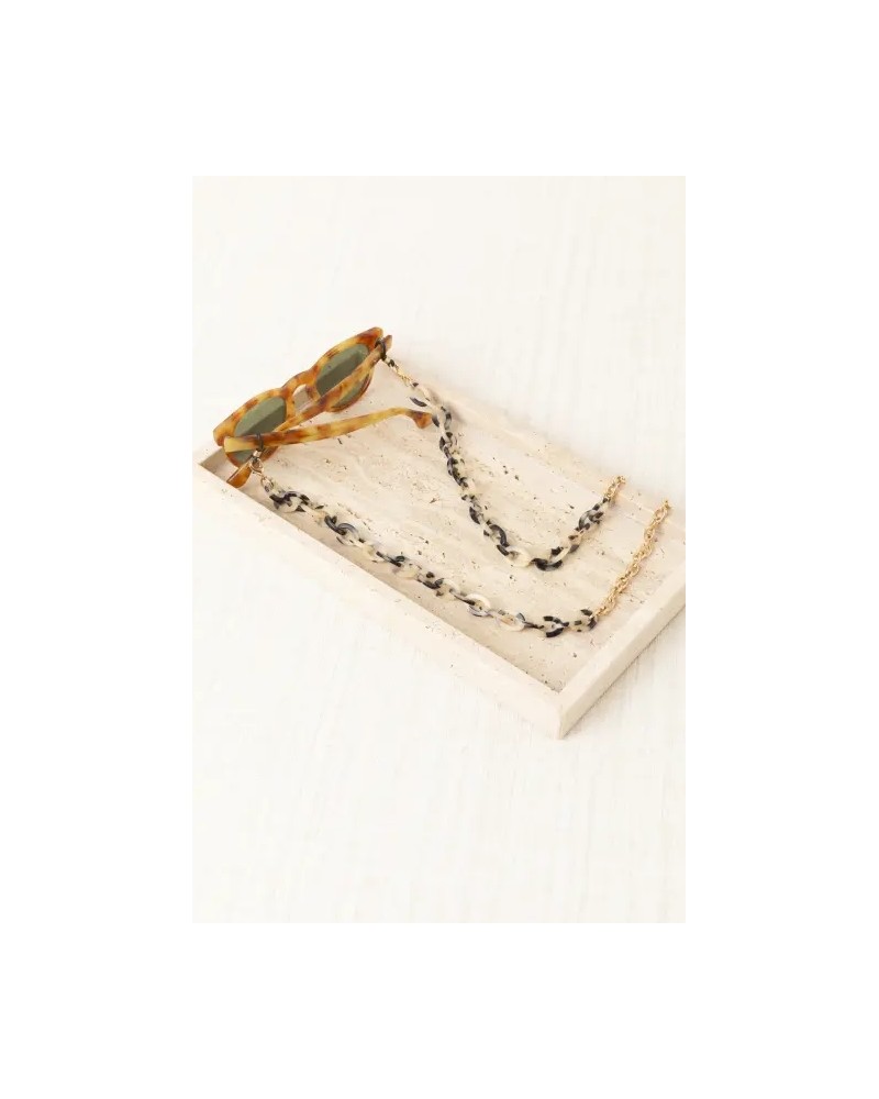 Cadena Gafas Carey Latido