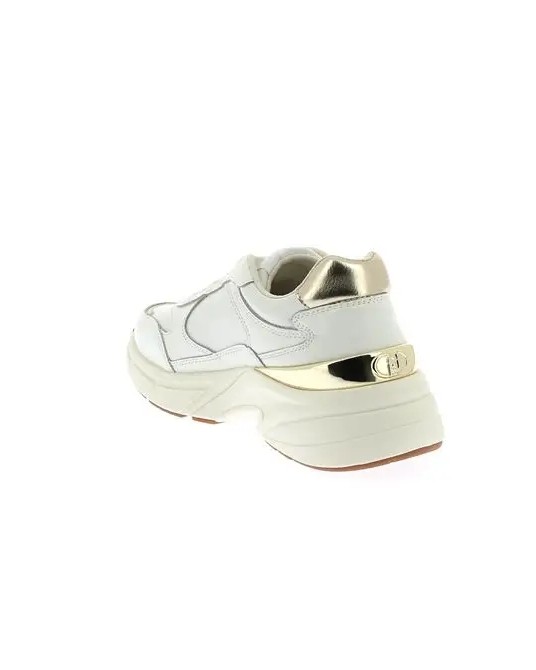 Deportivas blancas con detalle dorado Liujo