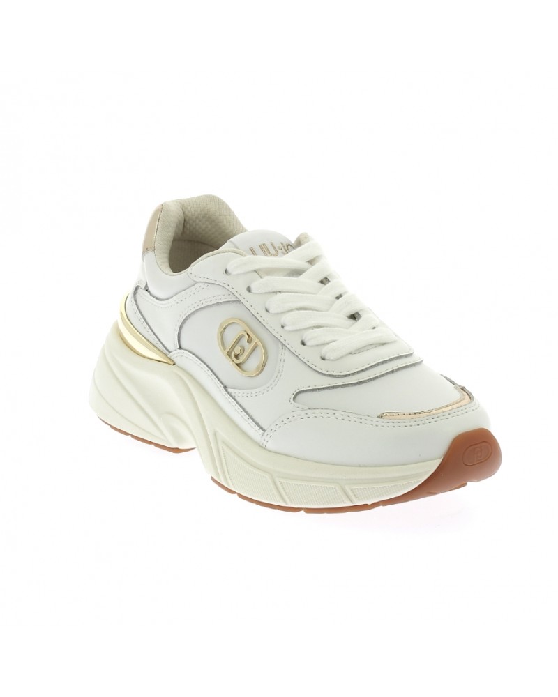 Deportivas blancas con detalle dorado Liujo