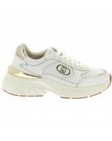 Deportivas blancas con detalle dorado Liujo