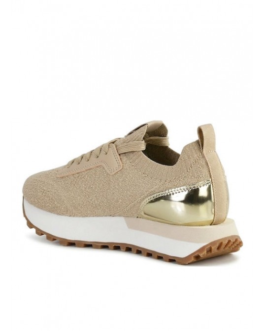 Deportivas beis detalle punto Liujo