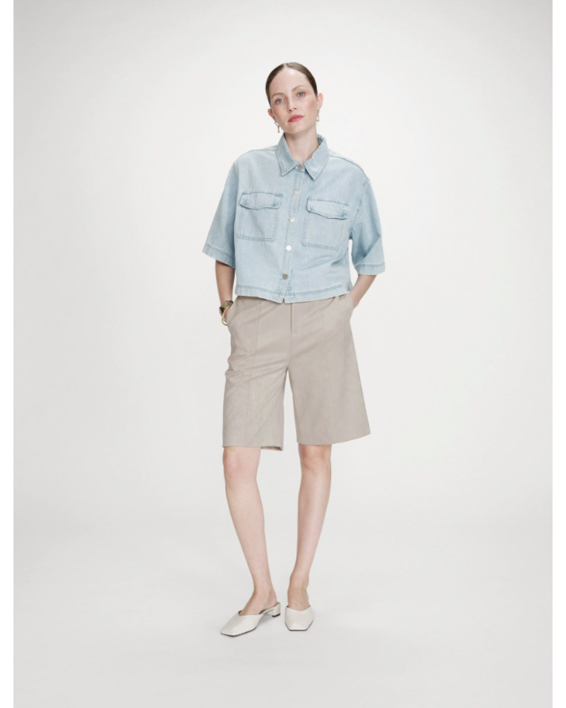 Camisa vaquera corta GraceandMila