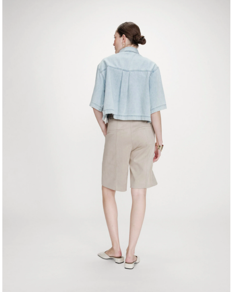 Camisa vaquera corta GraceandMila