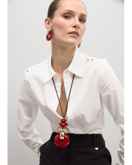 Collar largo pendant acrílicos Lola Casademunt