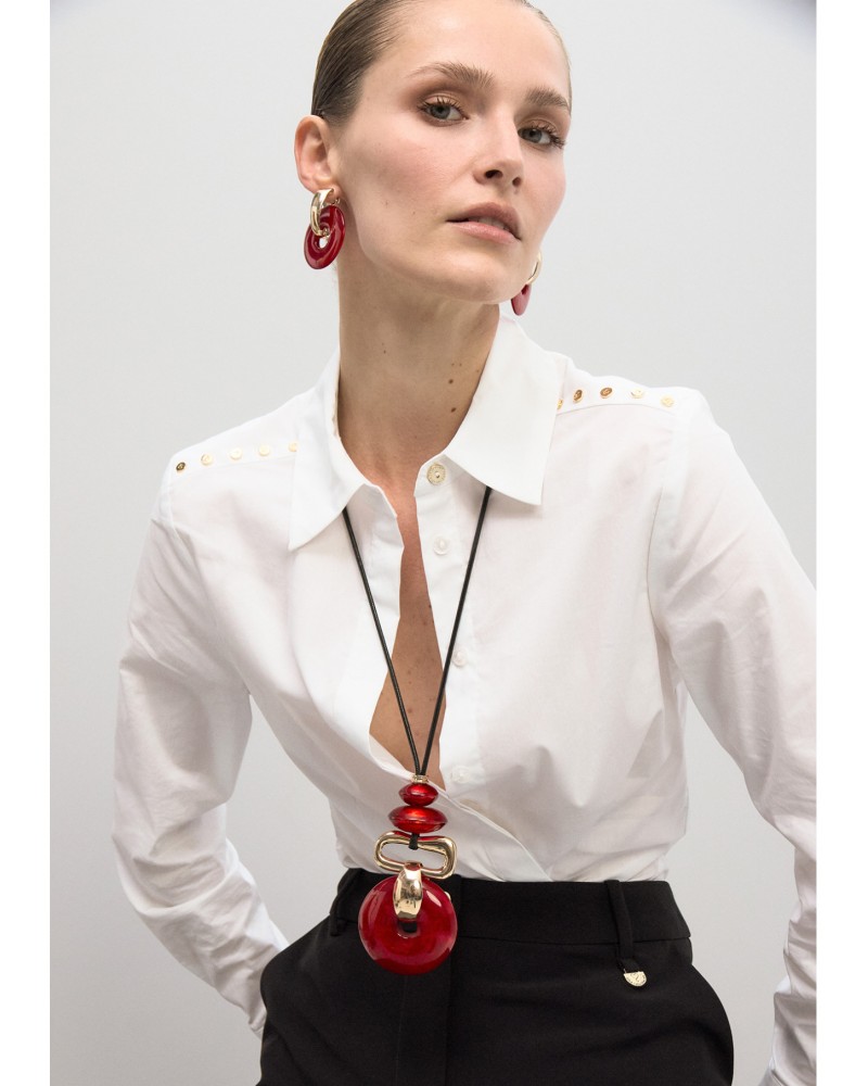 Collar largo pendant acrílicos Lola Casademunt