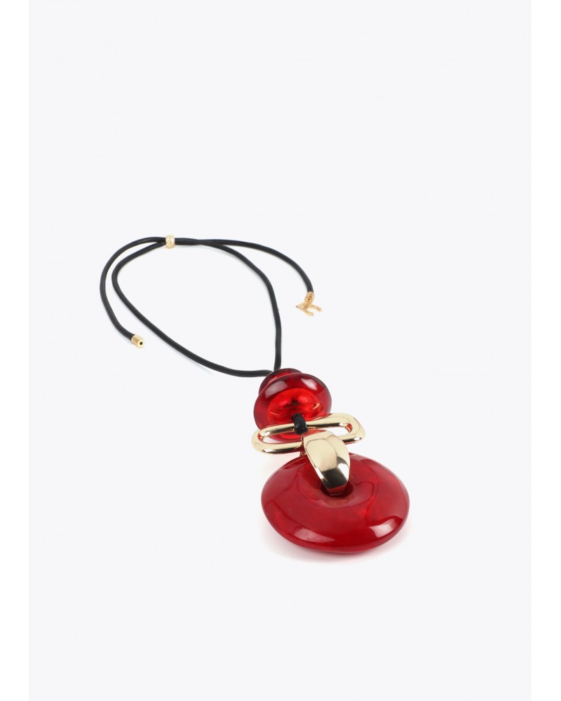 Collar largo pendant acrílicos Lola Casademunt