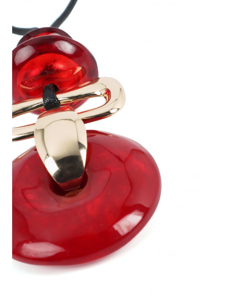 Collar largo pendant acrílicos Lola Casademunt