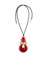 Collar largo pendant acrílicos Lola Casademunt