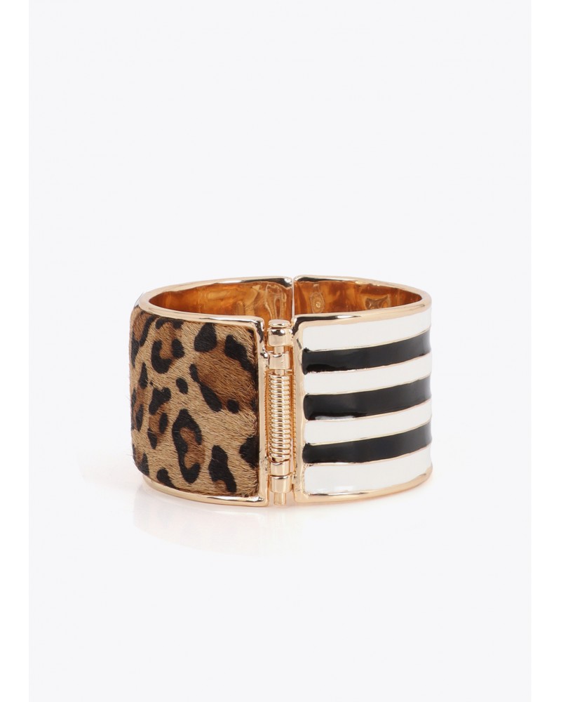 Pulsera animal print y rayas Lola Casademunt