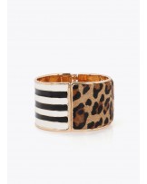 Pulsera animal print y rayas Lola Casademunt
