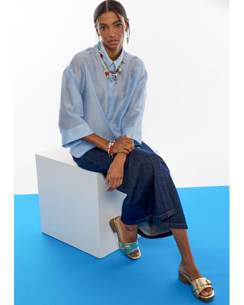 Collar cristales con charms de peces Lola Casademunt