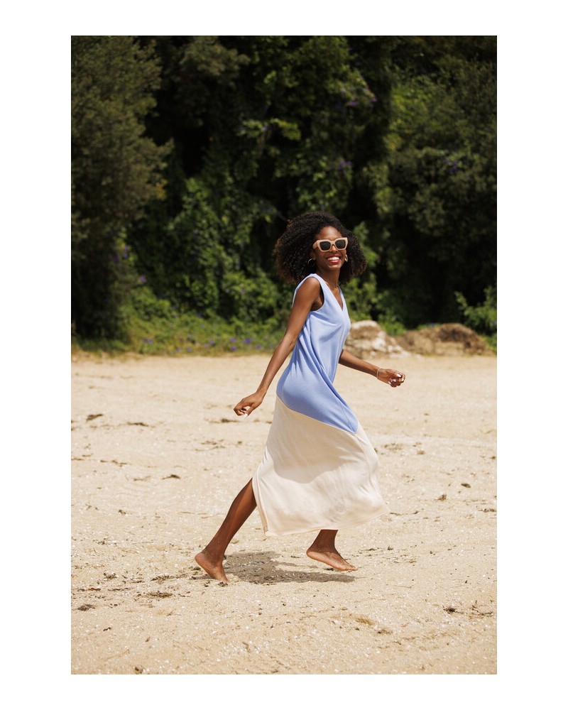 Vestido punto bicolor In Perfecta