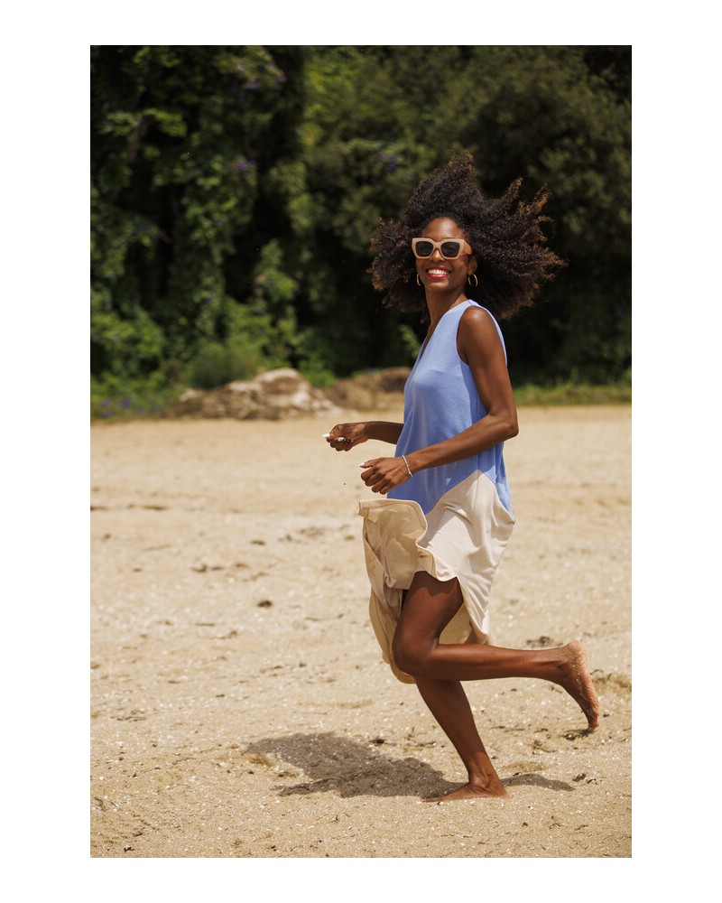 Vestido punto bicolor In Perfecta