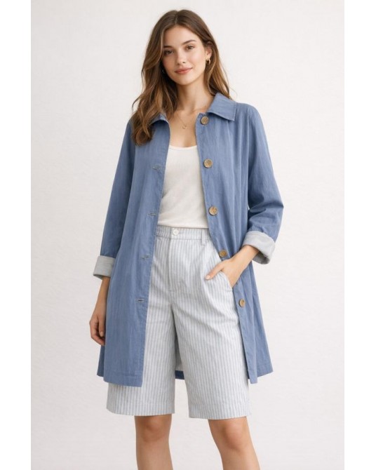 Gabardina corta con forro In Perfecta