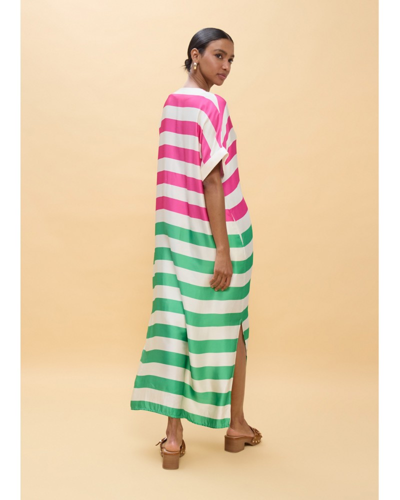 Vestido largo de rayas Lola Casademunt