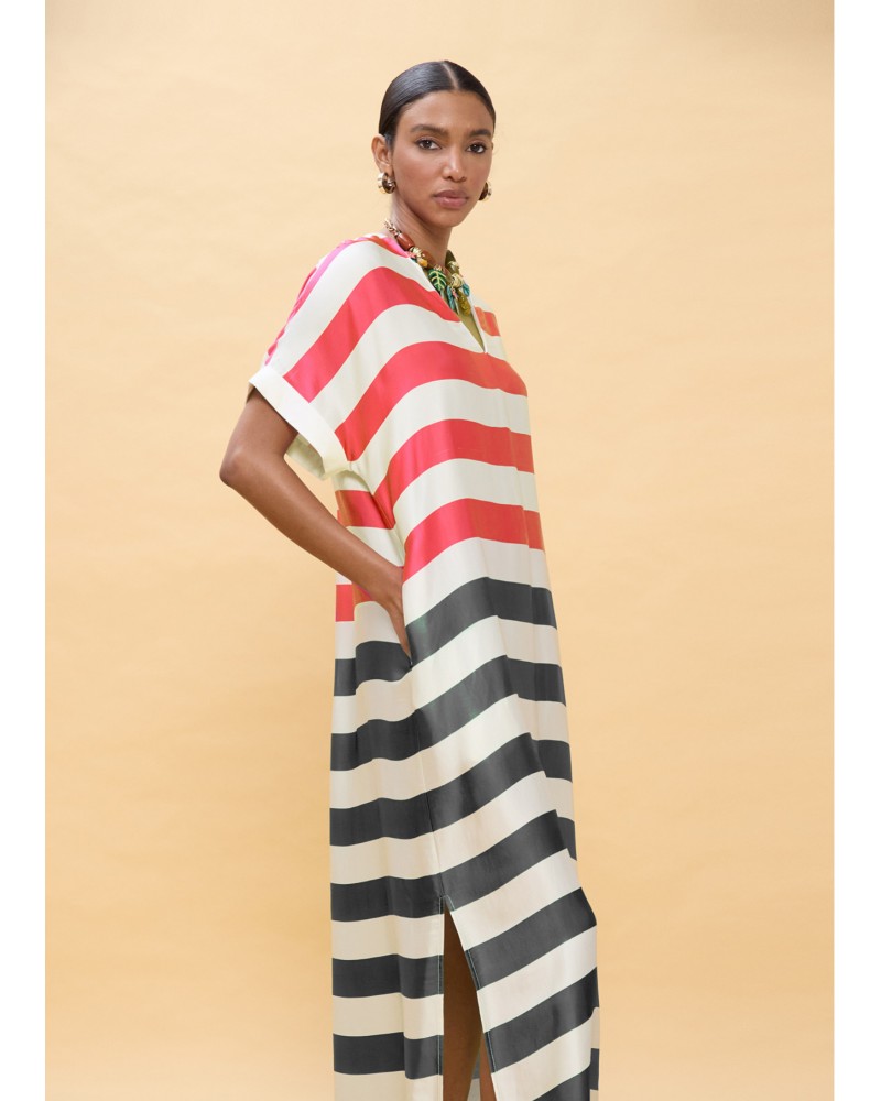 Vestido largo de rayas Lola Casademunt