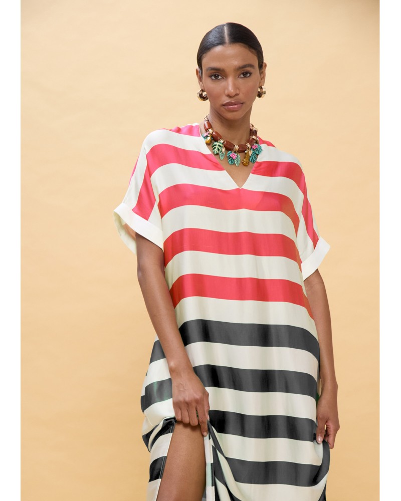 Vestido largo de rayas Lola Casademunt