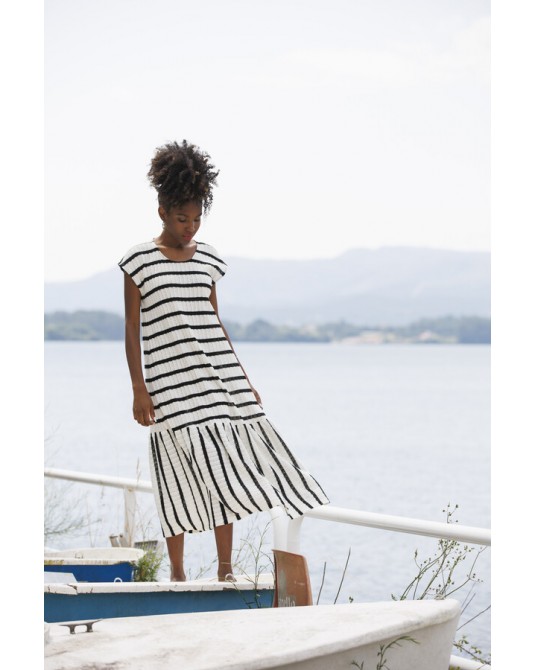 Vestido rayas de punto In Perfecta