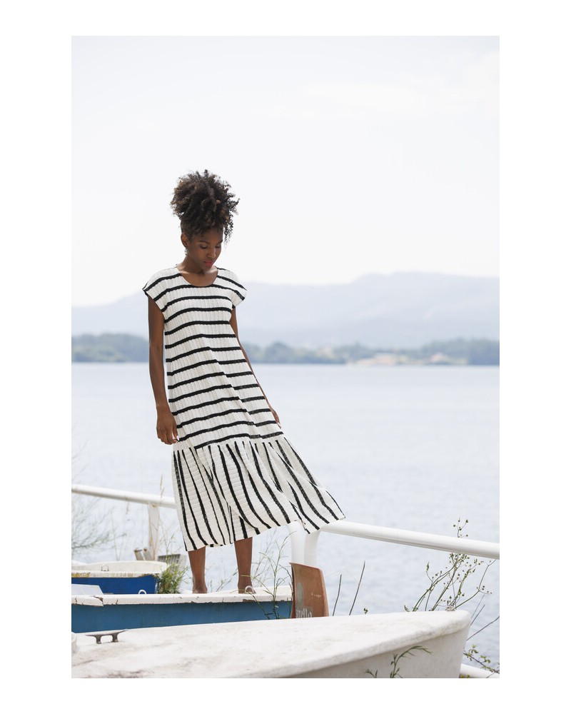 Vestido rayas de punto In Perfecta