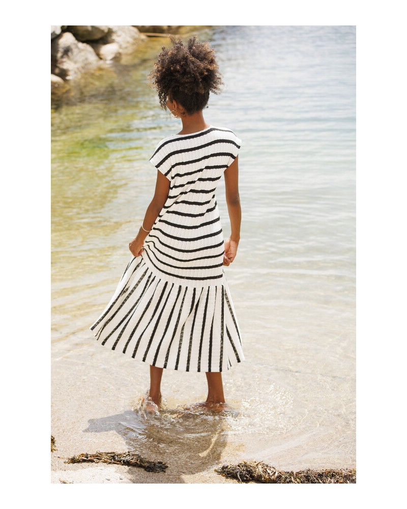 Vestido rayas de punto In Perfecta