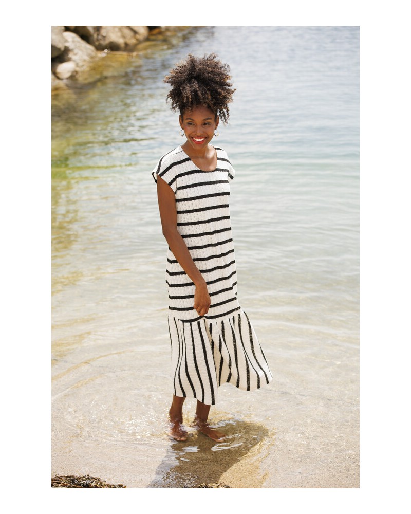 Vestido rayas de punto In Perfecta