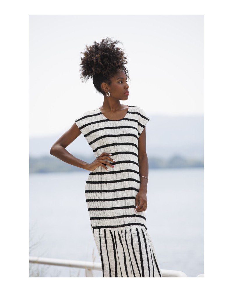 Vestido rayas de punto In Perfecta