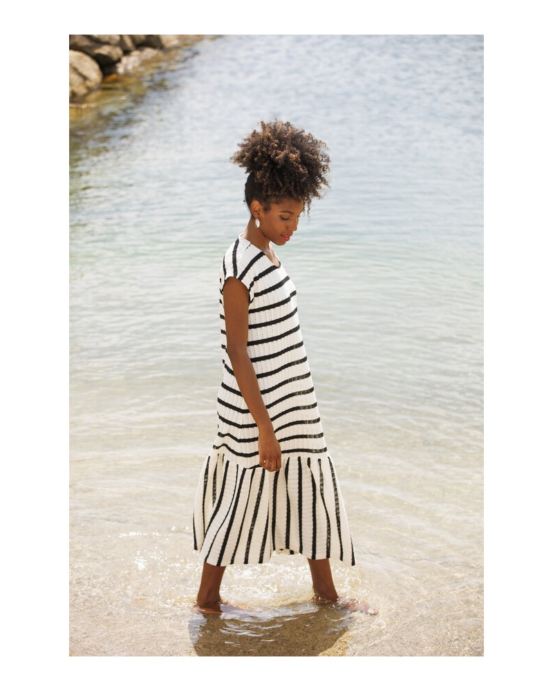 Vestido rayas de punto In Perfecta