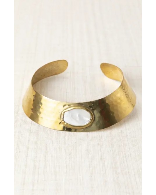 Gargantilla pieza nacar Latido