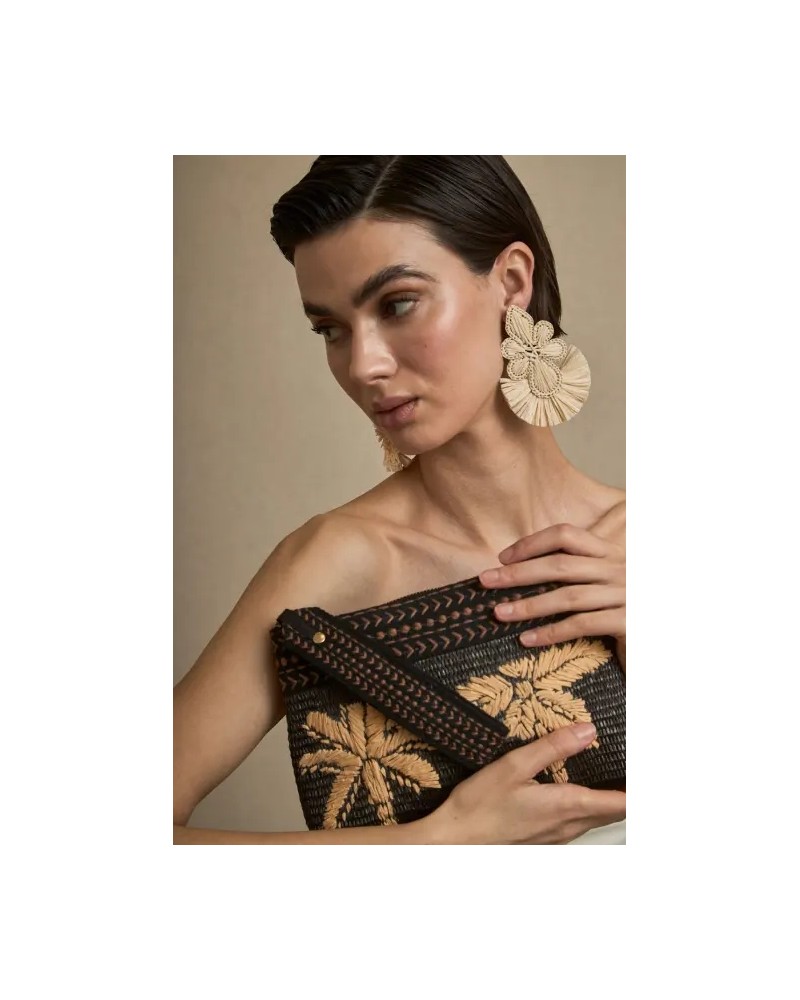 Bolso de mano rafia palmera Latido
