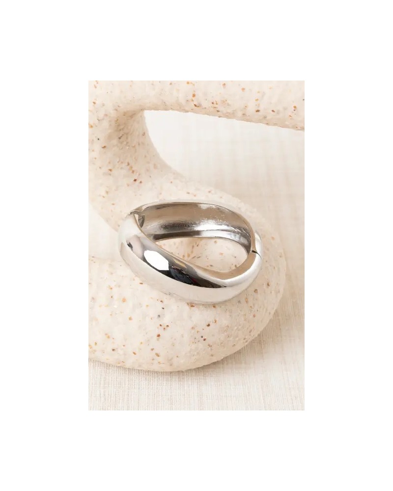 Pulsera metal pulido Latido
