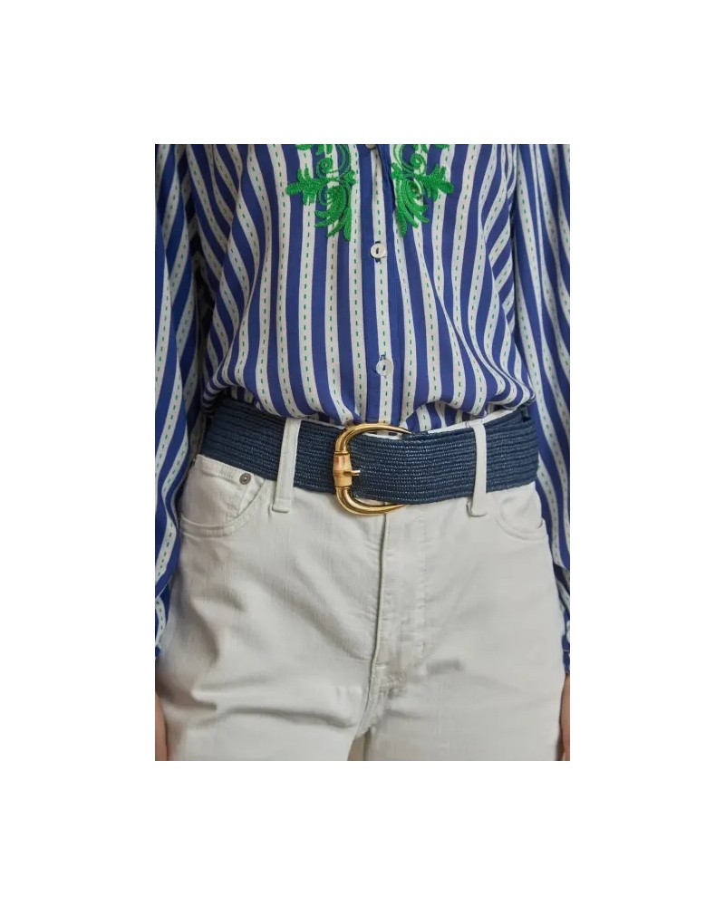 Cinturòn rafia elàstico Latido