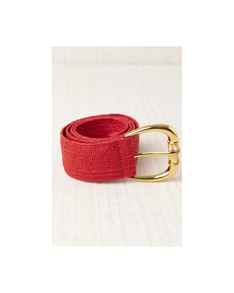 Cinturòn rafia elàstico Latido