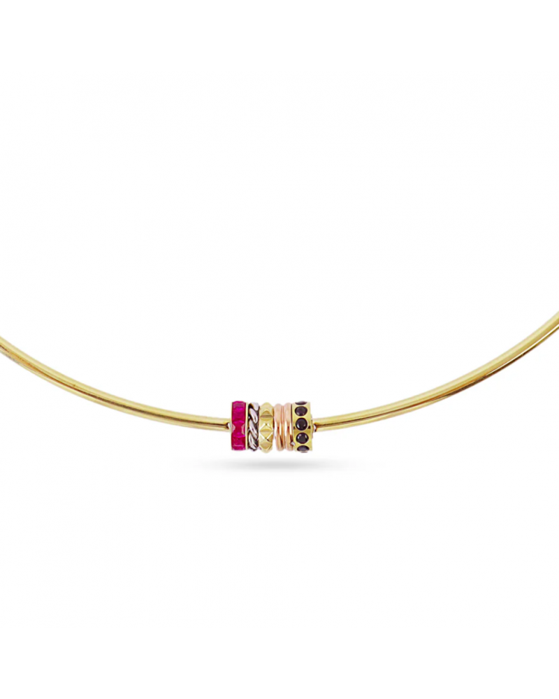 Collar chocker con piedras Anartxy