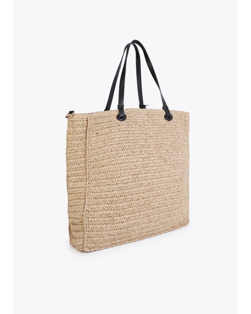 Bolso desestructurado rafia Summer Club Lola Casademunt