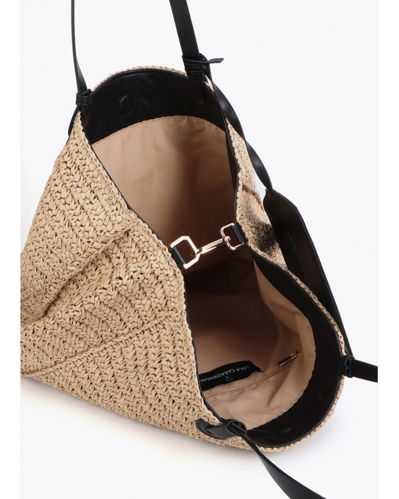 Bolso desestructurado rafia Summer Club Lola Casademunt