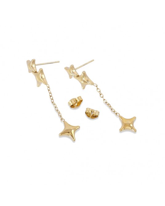 Pendientes acero largos Anartxy