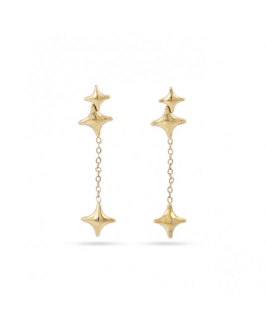 Pendientes acero largos Anartxy