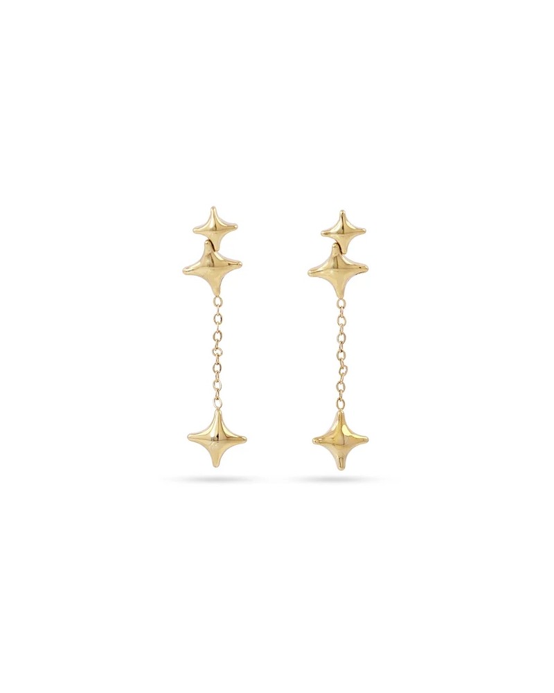 Pendientes acero largos Anartxy